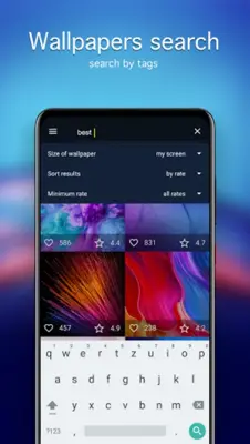 Wallpapers for Motorola 4K android App screenshot 3